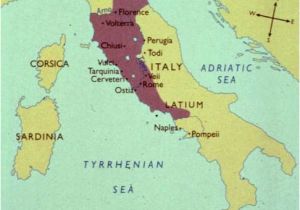 Map Of Italy Showing Florence Map Of Italy Showing Etruscan Territory Italian 3 Italy Map