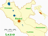 Map Of Italy Showing Major Cities Travel Maps Of the Italian Region Of Lazio Near Rome