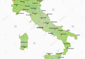 Map Of Italy Showing Provinces Italy Map Stock Photos Italy Map Stock Images Alamy