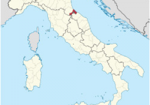 Map Of Italy Showing Rimini Province Of Rimini Wikipedia