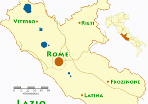 Map Of Italy Showing Rome Travel Maps Of the Italian Region Of Lazio Near Rome