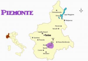 Map Of Italy Showing Turin Map Of Piemonte Italy Cities and Travel Guide