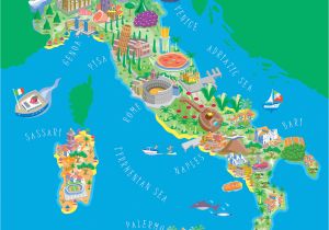 Map Of Italy tourist attractions Maps Map Od Italy Diamant Ltd Com