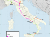 Map Of Italy Train Routes Rail Transport In Italy Wikipedia