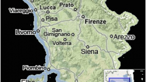 Map Of Italy Tuscany area Tuscany Map Map Of Tuscany Italy