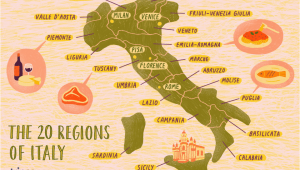 Map Of Italy Wine Regions Map Of the Italian Regions