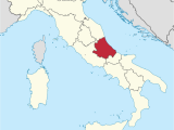 Map Of Italy with Distances Abruzzo Wikipedia
