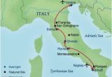 Map Of Italy with Pompeii Highlights Of Italy Smithsonian Journeys