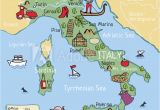 Map Of Italy with Rivers and Mountains Fotografie Obraz Cartoon Vector Map Of Italy for Kids Posters Cz