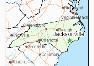 Map Of Jacksonville north Carolina Map Of Jacksonville north Carolina Bnhspine Com