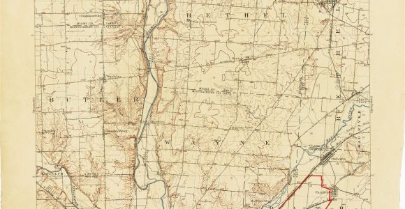 Map Of Jefferson County Ohio Ohio Historical topographic Maps Perry Castaa Eda Map Collection