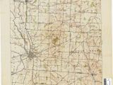 Map Of Jefferson Ohio Map Of Clark County Ohio Ohio Historical topographic Maps Perry