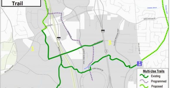 Map Of Kennesaw Georgia Trail Map for Noonday Creek Multi Use Trail Picture Of Noonday