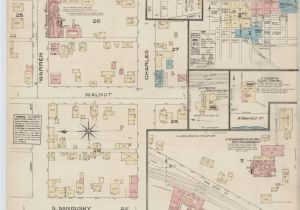 Map Of Kent Ohio Map 1880 to 1889 Sanborn Maps Ohio Library Of Congress