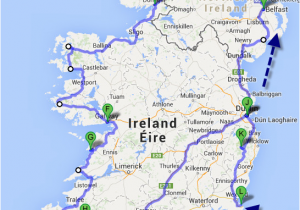 Map Of Killarney Ireland Irland 2015 Familie Oggier