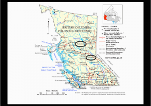 Map Of Kitimat Bc Canada Map Of British Columbia Highlighting Mackenzie and Mcbride