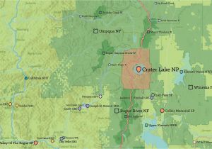 Map Of Klamath Falls oregon oregon State Parks Federal Lands Map 24×36 Poster Best Maps Ever