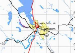Map Of Klamath Falls oregon Pinterest