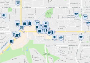 Map Of La Habra California Imperial Highway south Idaho Street La Habra Ca Walk Score