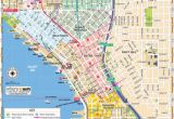 Map Of La Pine oregon Map Of Downtown Seattle Interactive and Printable Maps wheretraveler