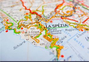 Map Of La Spezia Italy La Spezia Map Stockfotos La Spezia Map Bilder Alamy