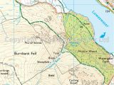 Map Of Lake District England Lake District Os Explorer Map Ol4 Nw Keswick Cockermouth