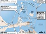 Map Of Lake Erie Ohio Getting to the Lake Erie islands Via Aaron toledo Blade Ohio
