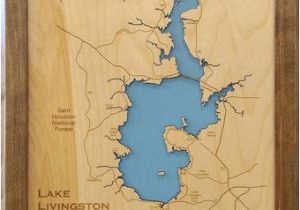 Map Of Lake fork Texas Texas Lake Map Etsy