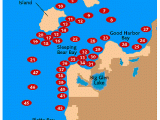 Map Of Lake Michigan Shipwrecks Traverse Bay Shipwrecks Michigan Trip Pinterest Shipwreck
