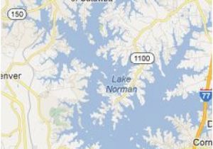 Map Of Lake norman north Carolina Lake norman Charlotte