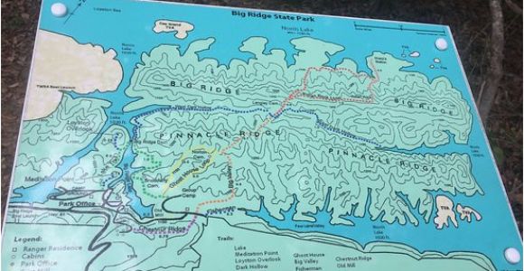 Map Of Lakes In Tennessee Map Big Ridge State Park Tn Picture Of Big Ridge State Park