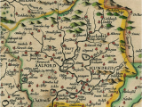 Map Of Lancashire England Salford Hundred Wikipedia