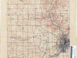 Map Of Lancaster Ohio Ohio Historical topographic Maps Perry Castaa Eda Map Collection