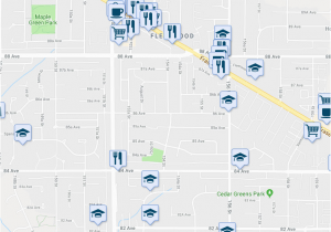 Map Of Langley Bc Canada 15382 86 Avenue Surrey Bc Walk Score