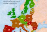 Map Of Languages Spoken In Europe Map Of the Percentage Of People Speaking English In the Eu