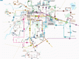 Map Of Lansing Michigan Lansing Michigan Public Transportation Map Lansing Mappery