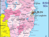 Map Of Leinster Ireland Outlaw Family History In Ireland