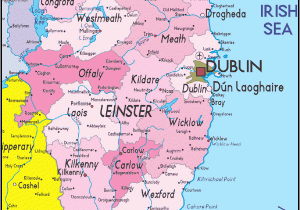 Map Of Leinster Ireland Outlaw Family History In Ireland