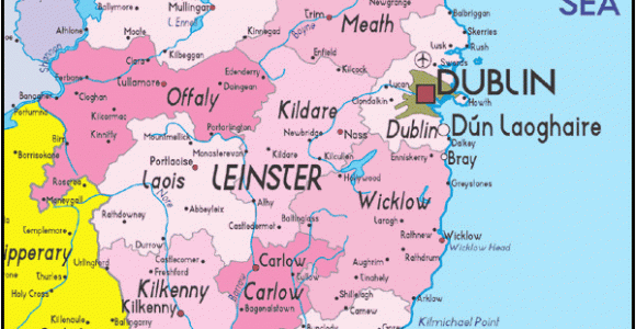 Map Of Leinster Ireland Outlaw Family History In Ireland