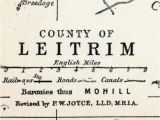 Map Of Leitrim Ireland 1902 Antique Map Of County Leitrim Ireland Travel
