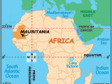 Map Of Libya and Europe Mauritania Map Geography Of Mauritania Map Of Mauritania