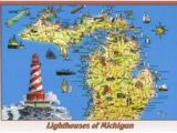 Map Of Lighthouses In Michigan 2109 Best Lighthouse north America Images On Pinterest In 2018