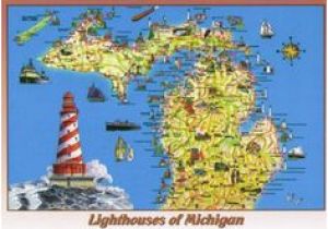 Map Of Lighthouses In Michigan 2109 Best Lighthouse north America Images On Pinterest In 2018