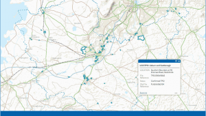 Map Of Lisburn northern Ireland Trees In the Council area Lisburn Castlereagh