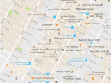 Map Of Little Italy Nyc New York City Times Square Neighborhood Map