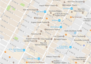 Map Of Little Italy Nyc New York City Times Square Neighborhood Map