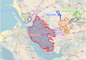 Map Of Liverpool England Liverpool Urban area Revolvy