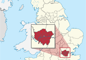Map Of Local Authorities In England London Boroughs Wikipedia
