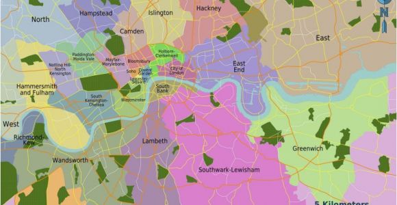 Map Of London England Neighborhoods Map London Uk Neighborhoods Uk Map