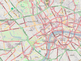 Map Of London England with tourist attractions Central London Wikipedia